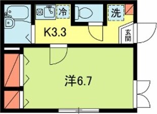 中野駅 徒歩10分 1階の物件間取画像